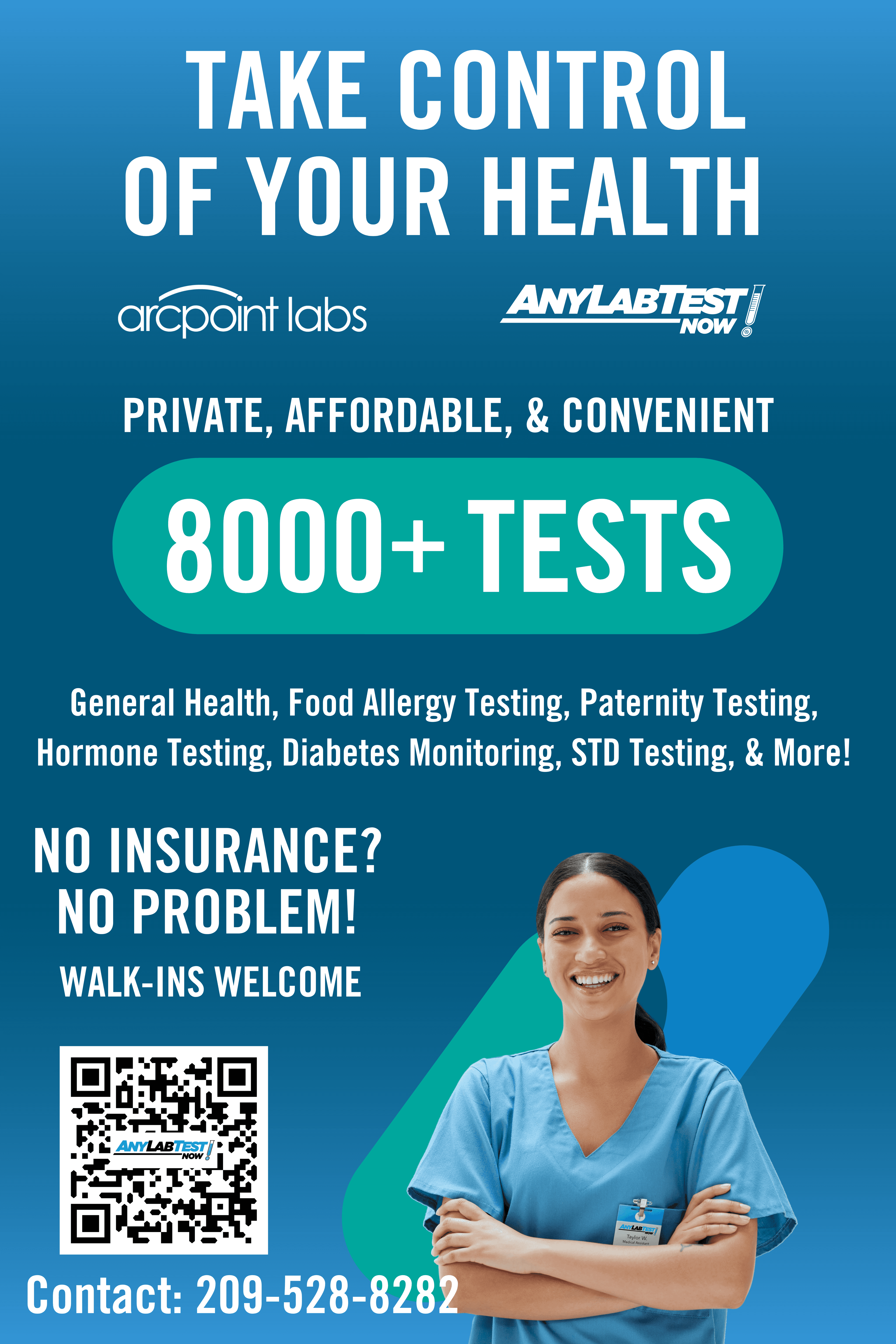 Any Lab Test Now - Manteca